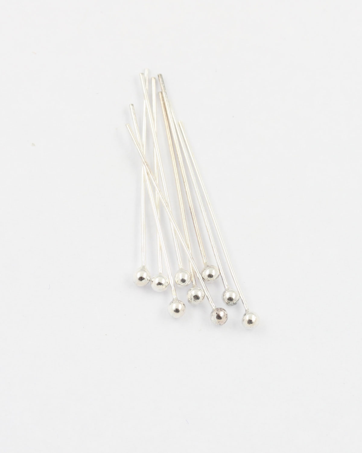 Sterling Silver Ball Pins 27