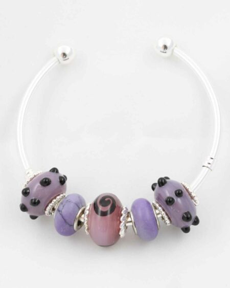 European beads purple