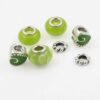 European style green pack. Sold per pack of 7 beads