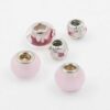 European style pink pack. Sold per pack of 5 beads