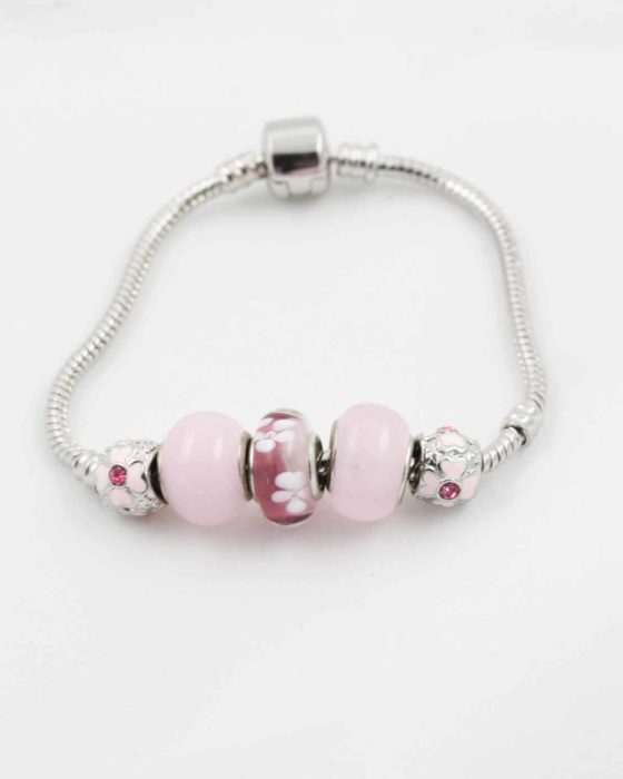 European beads pink
