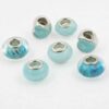 European style blue pack. Sold per pack of 7 beads