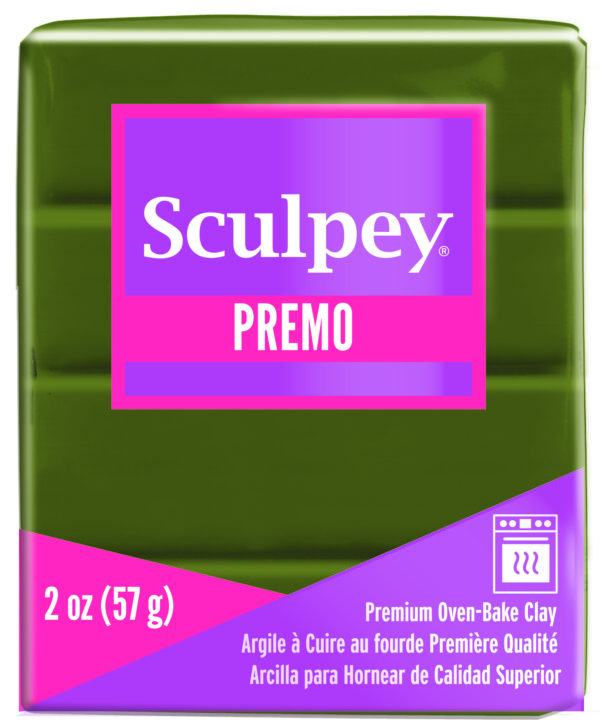Sculpey Premo 57g Spanish Olive
