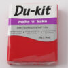 Du-Kit polymer clay 50g Red