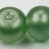 enamel glass bead green