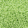 Toho Opaque Lustered Round Seed Beads size 11 Sour Apple