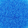 Toho Seed Beads Transparent Size 11 Dark Aquamarine