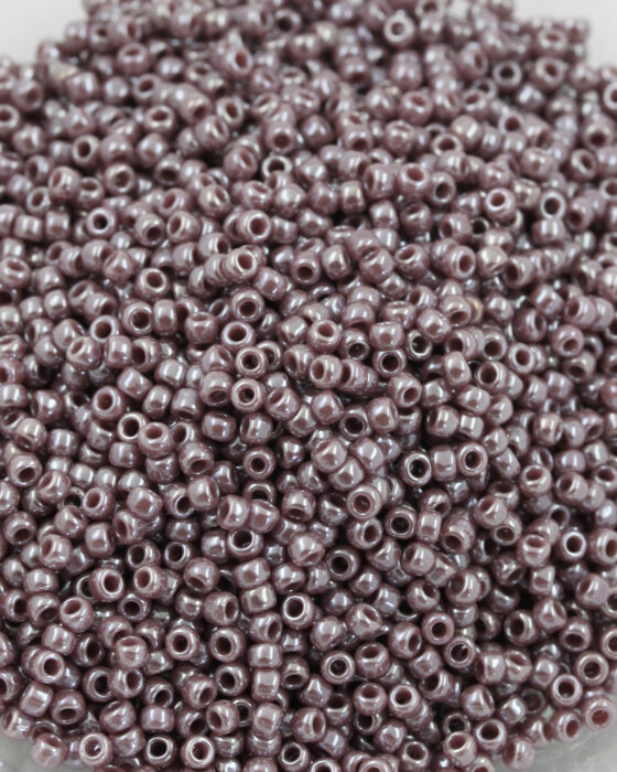 Toho Opaque Lustered Round Seed Beads size 11 Lavender