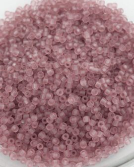 toho seed beads size 11 transparent frosted light amethyst