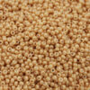 Toho Opaque Lustered Round Seed Beads size 11 Dark Beige