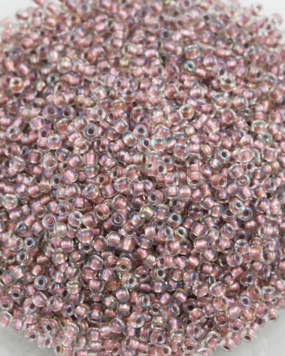 Toho seed beads size 11 inside colour Rose Gold Lined