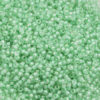 Toho seed beads size 11 inside colour Mint Julep Lined