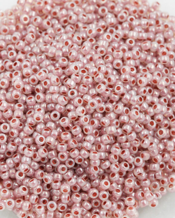 Toho Seed Beads Ceylon Size 11 Petunia
