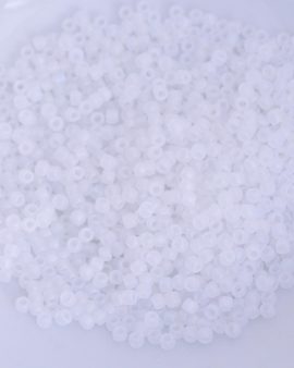 Toho seed beads size 11Transparent frosted crystal