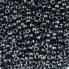 Toho seed bead size 11 metallic hematite