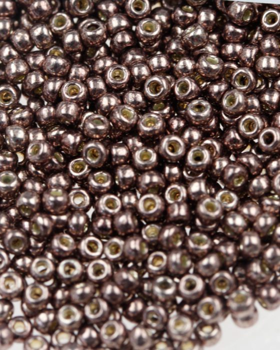 Toho seed bead size 11 galvanized mauve