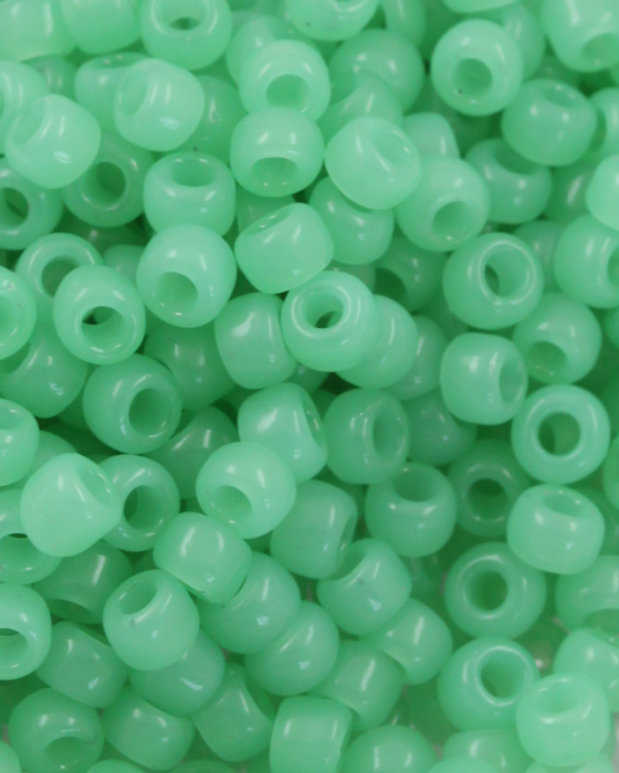 Toho seed beads size 6 Opaque Ceylon Jade