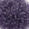 Toho seed beads size 6 Transparent Frosted Sugar Plum