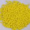 Miyuki Round Seed Beads Size 11. Opaque yellow