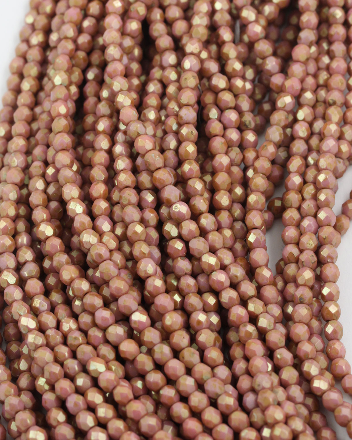 258 Nice Opaque Chocolate Brown African glass seed beads
