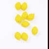 Lemon glass beads