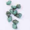 Murex shell glass beads green