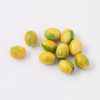 Olive Shape Beads 12x14mm Yellow