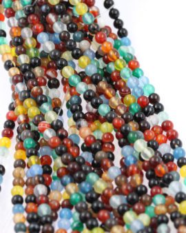 mix agate beads
