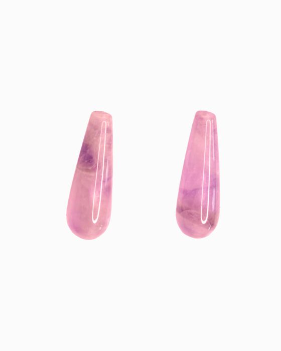 Teardrop gemstone Amethyst