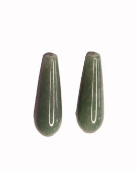 Teardrop gemstone green aventurine