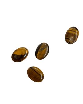 Tiger eyes oval beads