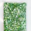 Diamond shape beads bulk bag Green