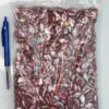 Diamond shape beads bulk bag Red