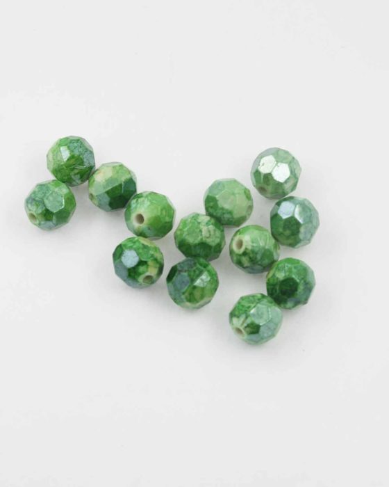 Round faceted beads 10mm. Sold per pack of 20