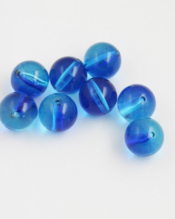 Round Resin Beads 17mm Aqua