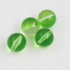 Round Resin Beads 20mm Lime