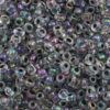 Seed beads 2mm Clear and Paua