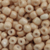 Seed beads size 6 Bone opaque