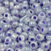 Opaque Seed beads size 6 Mauve Pearly