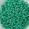 Plastic Rice Beads 3.5mm. Christmas Green