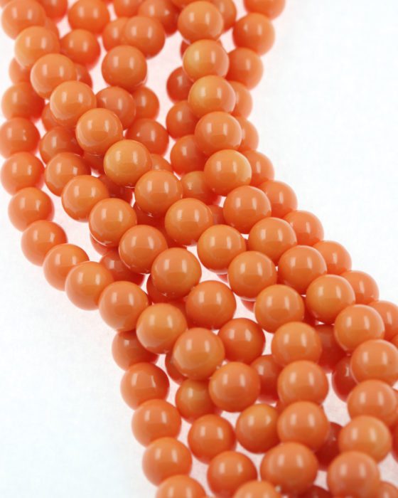 Imitation glass pearls mandarin