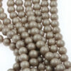Imitation glass pearls bronze
