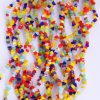 Triangle glass beads multicolour