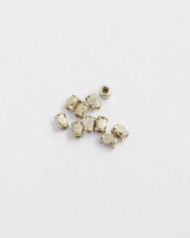sterling faceted spacer