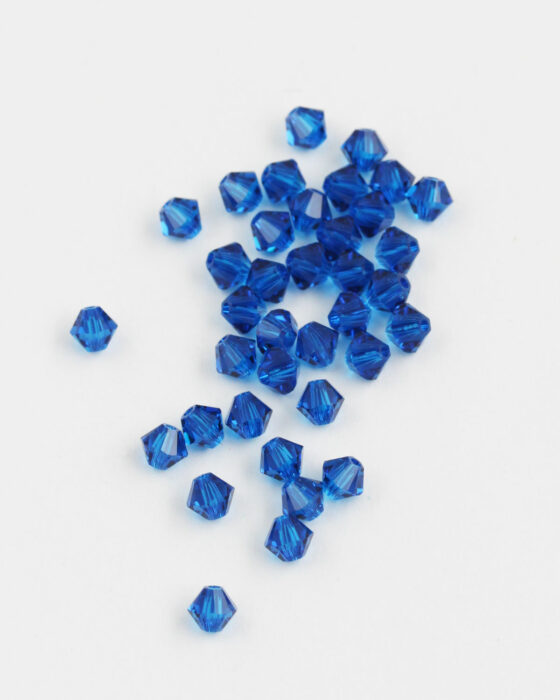 Swarovski crystal bicone 4mm Capri blue