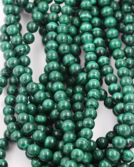 malachite beads 8mm