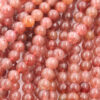 strawberry quartz round beads 8mm