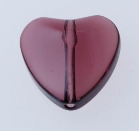 Heart shape beads - Sold per pack of 20 beads