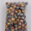 Plastic Round Faceted Beads 9mm