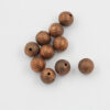 round metal bead 9mm rose copper